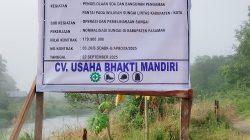 Izin Dipertanyakan, CV. Usaha Bhakti Mandiri Membawa Material Galian Keluar Lokasi Proyek