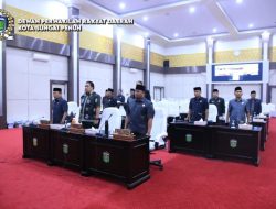 Pimpinan dan Anggota Ikuti Rakor Pemberantasan Korupsi se-Provinsi Jambi secara Hybrid