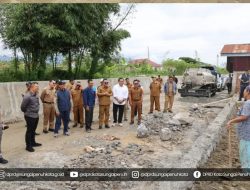 Ketua & Anggota DPRD Kota Sungai Penuh, Tinjau Pengerjaan Jalan Inpres di Desa Tanjung Mudo
