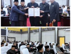 Rapat Paripurna DPRD Kota Sungai Penuh Dengan Agenda Penyampaian Akhir Fraksi Terhadap Ranperda APBD 2026