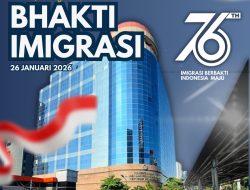 Kantor Pertanahan Kota Medan Ucapkan Selamat Hari Bhakti Imigrasi ke-76