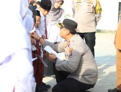Kapolres Langkat Pimpin Upacara di Yayasan Al-Ihsan, Tekankan Disiplin, Anti Bullying, dan Kepedulian Sosial