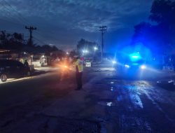 Satlantas Polres Langkat Intensifkan Edukasi “Asmara Subuh” di Stabat, Tekan Risiko Laka Lantas