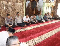 Giat Binrohtal Personel Polres Langkat Tingkatkan Keimanan dan Integritas dalam Bertugas