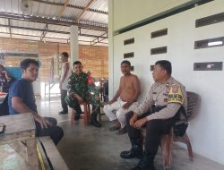 Sinergi TNI-Polri di Pangkalan Brandan, Warga Diajak Ciptakan Ramadhan Aman dan Damai