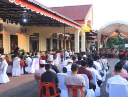 Wujudkan Kemitraan Strategis, Polres Aceh Utara Ajak Insan Pers Buka Puasa Bersama.
