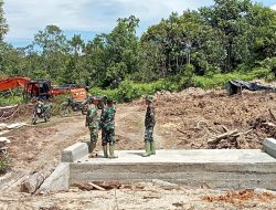 Di Bawah Terik, Letkol Irfan Kawal Lahirnya Nadi Baru Desa