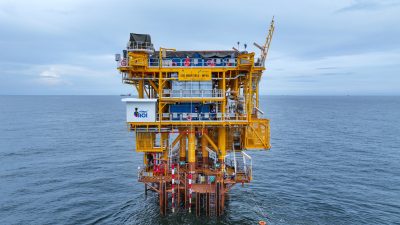 PHM Tancap Gas! Platform Kedua Sisi Nubi AOI Resmi Onstream