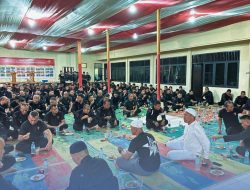 Pererat Kebersamaan di Bulan Ramadhan, Dansat Brimob Polda Sumut Pimpin Buka Puasa Bersama Personel Batalyon C