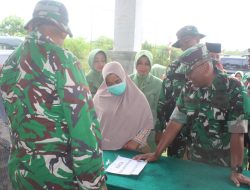 Pasar Murah Meriahkan Penutupan TMMD