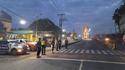 Polres Langkat Gelar Sahur On The Road dan Safari Subuh Berjamaah Bersama Masyarakat