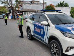 Satlantas Polres Langkat Patroli Jalinsum, Pastikan Arus Lalu Lintas Aman dan Lancar
