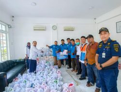 *Ramadhan Berbagi, Pelindo Regional 1 Belawan Salurkan 1.250 Paket Sembako, 1.250 Takjil dan 250 Santunan Anak Yatim*