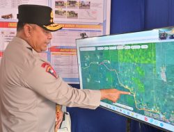 Kapolda Sumut Cek Arus Mudik di Labusel, Pantauan Real Time Andalkan Google Maps dan CCTV