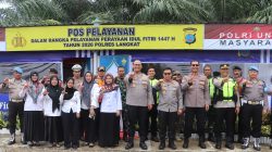 Pamatwil Polda Sumut Tinjau Pos Yan Ops Ketupat Toba 2026 di Langkat, Pastikan Kesiapan Pengamanan Mudik