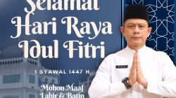 Kantor Pertanahan Kota Medan Ucapkan Selamat Hari Raya Idul Fitri 1447 H, Perkuat Semangat Pelayanan dan Kebersamaan
