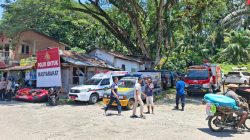 Polres Langkat Ikuti Zoom Meeting Kapolri dan Sambangi Wisatawan di Bukit Lawang