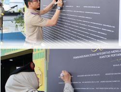 Kantor Pertanahan Kota Medan Teken Komitmen Bersama Wujudkan Zona Integritas Menuju WBBM