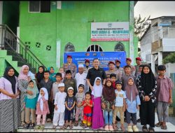 Ramadhan Penuh Kepedulian, Ditressiber Polda Sumut Berbagi Kebahagiaan dengan Anak Panti di Patumbak