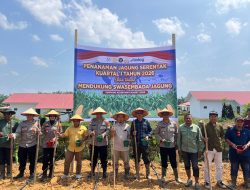 Gerakan Tanam Jagung Serentak Kuartal I 2026, Polres Lhokseumawe Dorong Ketahanan Pangan