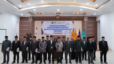 Rektor UIN Sultanah Nahrasiyah Lhokseumawe Lantik 16 Pejabat Baru, Perkuat Tata Kelola Kampus