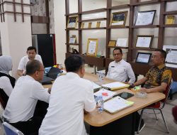 Kunjungan Kerja Kabid Penetapan Hak Kanwil BPN Sumut, Monitoring dan Evaluasi Program PTSL di Kota Medan