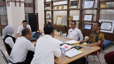 Kunjungan Kerja Kabid Penetapan Hak Kanwil BPN Sumut, Monitoring dan Evaluasi Program PTSL di Kota Medan