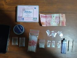 Polsek Bosar Maligas Sikat Pengedar Sabu, Mahasiswa 22 Tahun Diringkus di Jalan Perjuangan
