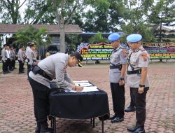 Sertijab Pejabat Polres Langkat, Perkuat Kinerja Profesional dan Pelayanan Publik