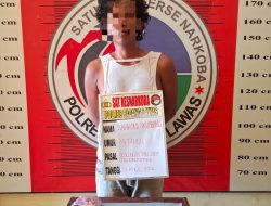 Satresnarkoba Polres Palas Tangkap Seorang Pengedar dengan Barang Bukti Sabu