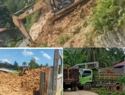 Indikasi Tindak Pidana, Alat PU Keruk Tanah di Lokasi Terlarang. Hasilnya Dibuang Ke Lahan Pejabat