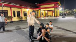 Patroli KRYD Belawan Sikat Premanisme hingga Tawuran, 4 Pelaku Pungli Viral Sicanang Ditangkap