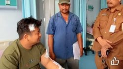 Kepala Sekolah SMA 5 Binjai Menjenguk Siswa Anak didik di RSU Joelham Binjai