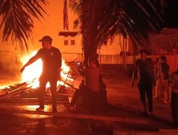 Warga dan Lurah Aek Kanopan Timur Apresiasi Polda Sumut Gerebek dan Bakar Barak Narkoba