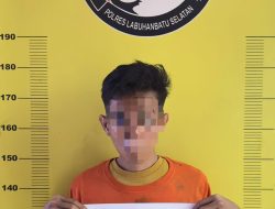 Polres Labusel Gagalkan Transaksi Sabu, Dua Pria Ditangkap dengan Barang Bukti 100 Gram