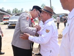 Kapolres Langkat Hadiri Silaturahmi Masyarakat Pematang Jaya, Warga Harapkan Kehadiran Polsek Di Kecamatan Pematang Jaya