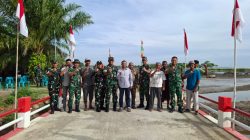 Tinjau Langsung Jembatan Aramco, Tim Wasev Itjenad Pastikan Pembangunan Infrastruktur di Lhokseumawe Tepat Sasaran