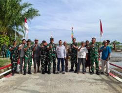 Tinjau Langsung Jembatan Aramco, Tim Wasev Itjenad Pastikan Pembangunan Infrastruktur di Lhokseumawe Tepat Sasaran