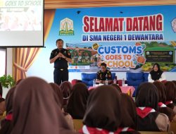 Peringati Hari Kebangkitan Nasional, Bea Cukai Lhokseumawe Edukasi Pelajar Lewat Customs Goes to School