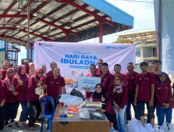 Pelindo Regional 1 Belawan Salurkan 5 Ekor Sapi Kurban untuk Masyarakat Sekitar Pelabuhan