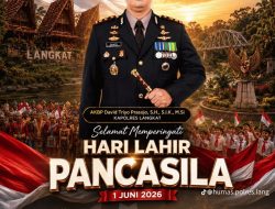 Kapolres Langkat Ajak Masyarakat Perkokoh Persatuan di Momentum Hari Lahir Pancasila 2026