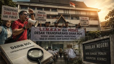 L.I.M.B.A.H dan PEDAS Desak Transparansi Dana BOS, Disdik Jambi Diminta Investigasi SMA di Kerinci dan Sungai Penuh
