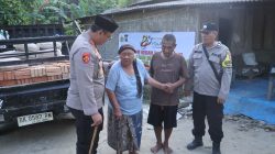 Kapolres Langkat Tunjukkan Kepedulian Sosial Melalui Program Bedah Rumah Sambut Hari Bhayangkara Ke-80
