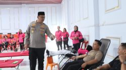 Kapolres Langkat Pimpin Donor Darah Hari Bhayangkara ke-80, Wujud Kepedulian Polri untuk Masyarakat