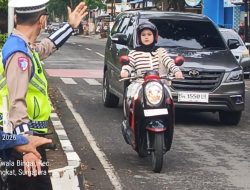 Kasat Lantas Polres Langkat Optimalkan Pengaturan Arus Lalu Lintas Demi Kelancaran Aktivitas Masyarakat
