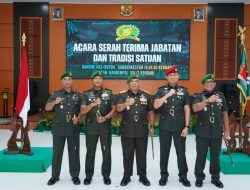 Danrem 143/Halu Oleo Pimpin Sertijab Dandim 1413/Buton, Tekankan Kepemimpinan yang Profesional dan Dekat dengan Rakyat