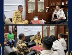JALIN SILAHTURAHMI, KEPALA LAPAS BINJAI KUNJUNGI SEKRETARIS DAERAH KOTA BINJAI
