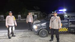 Tekan Kriminalitas Malam Hari Polsek Pangkalan Susu Gelar Patroli Antisipasi 3C