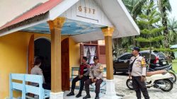Polsek Pangkalan Susu Polres Langkat Hadirkan Rasa Aman Lewat Program Minggu Kasi dan Pengamanan Ibadah Gereja