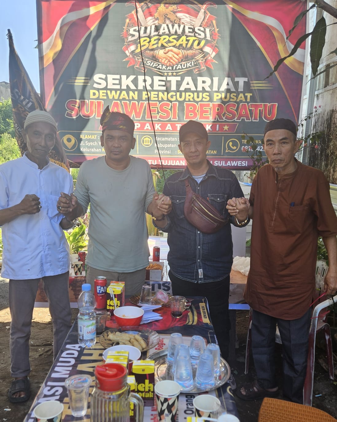 Ormas Sulawesi Bersatu asal Kalimantan Utara berkunjung ke sekretariat DPP Sulawesi bersatu